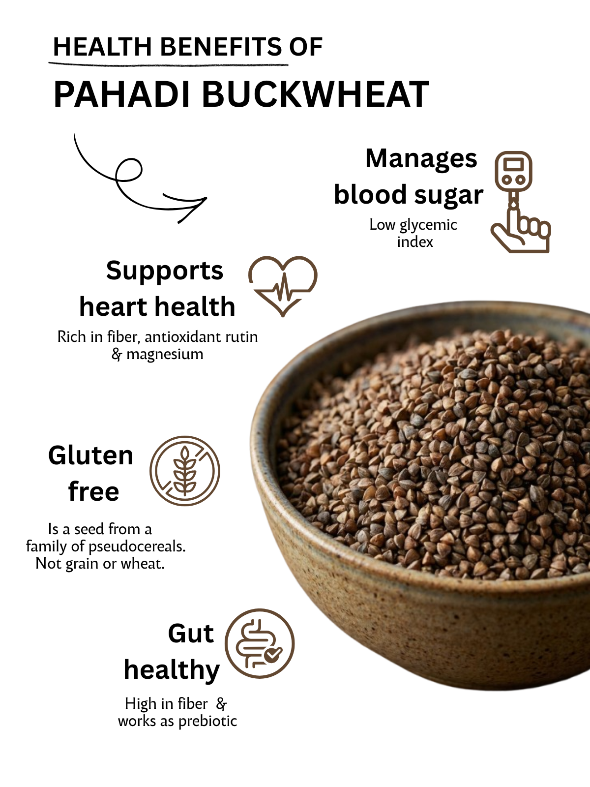 Health benefits of Pahadi buckwheat