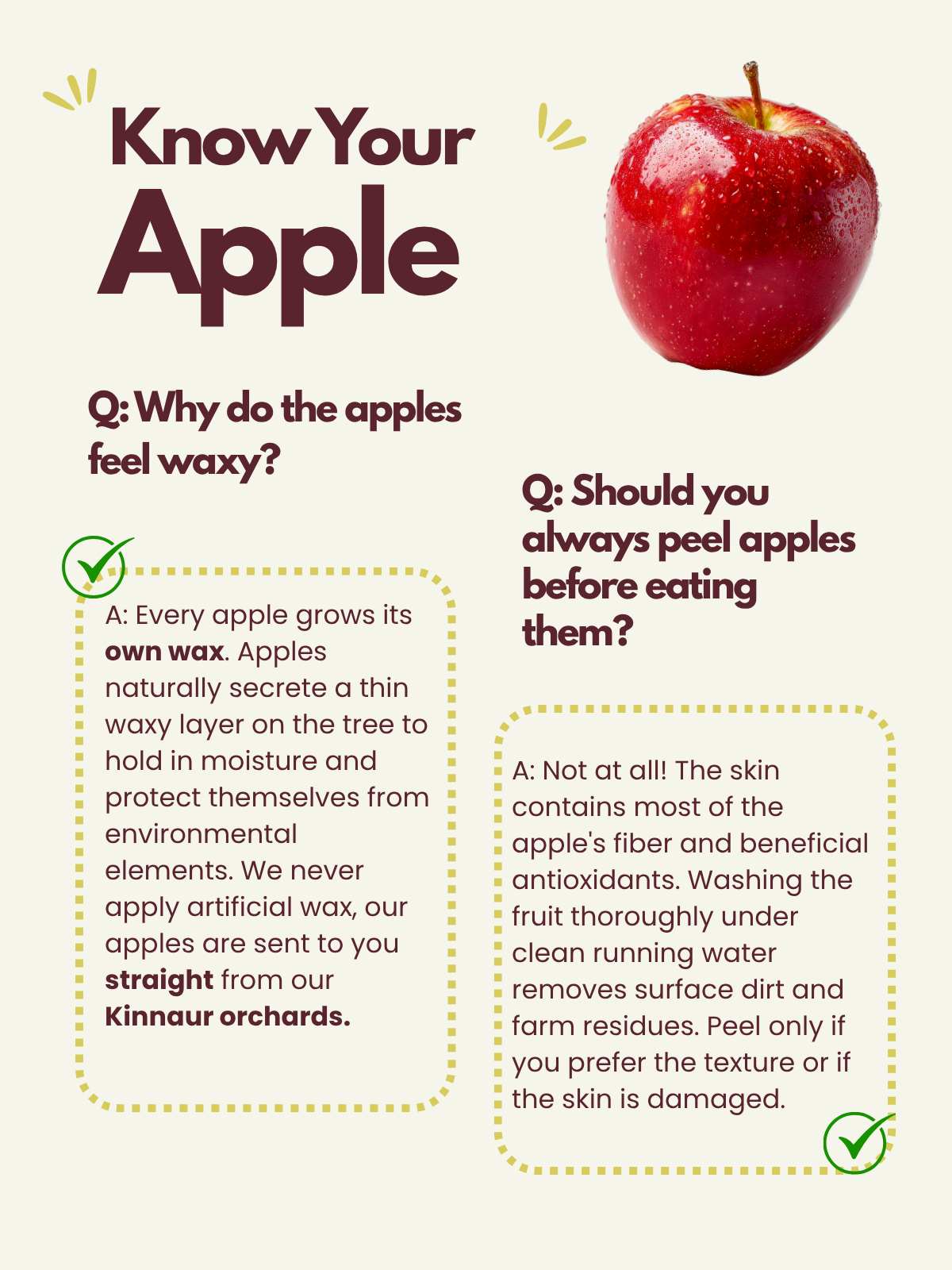 fresh apple wax 