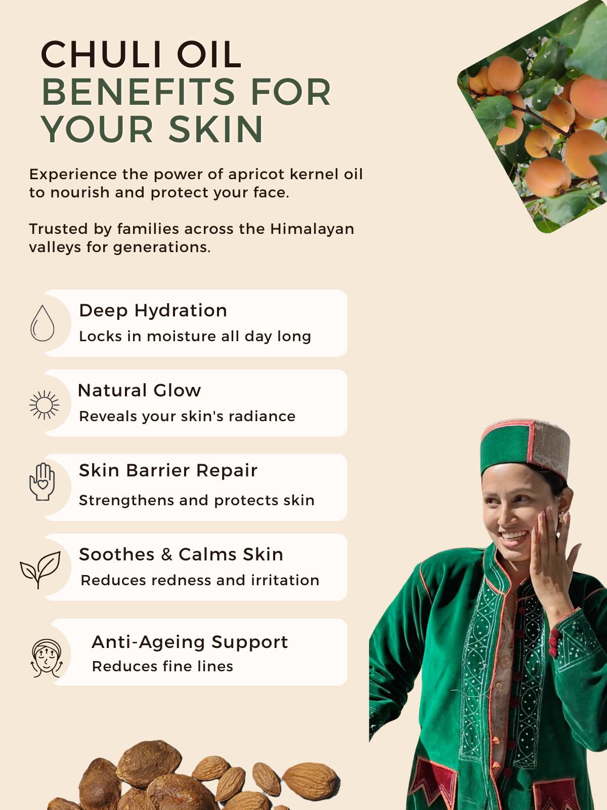 Chuli oil benefits for face
