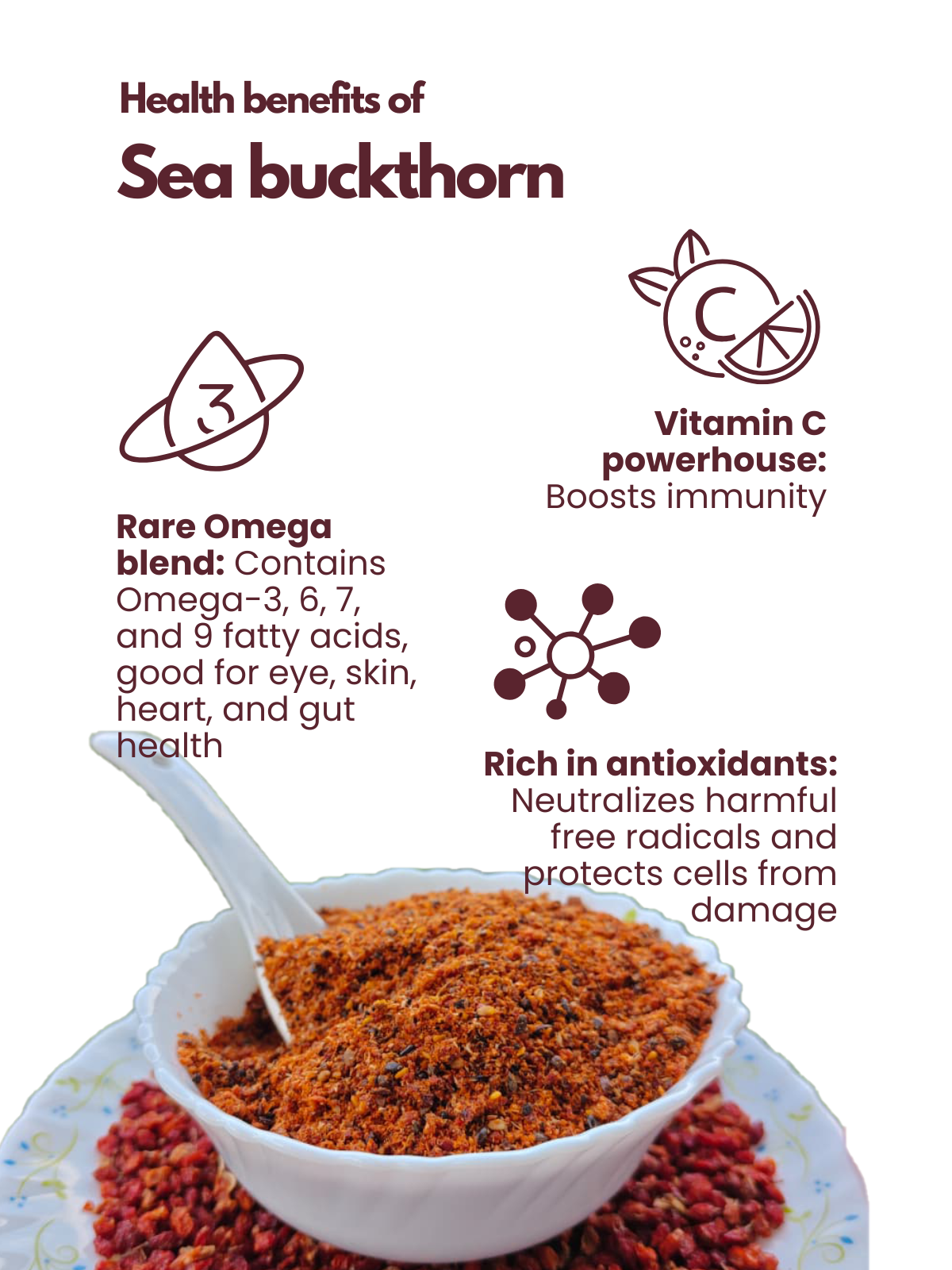 health benefits of dried sea buckthorn 